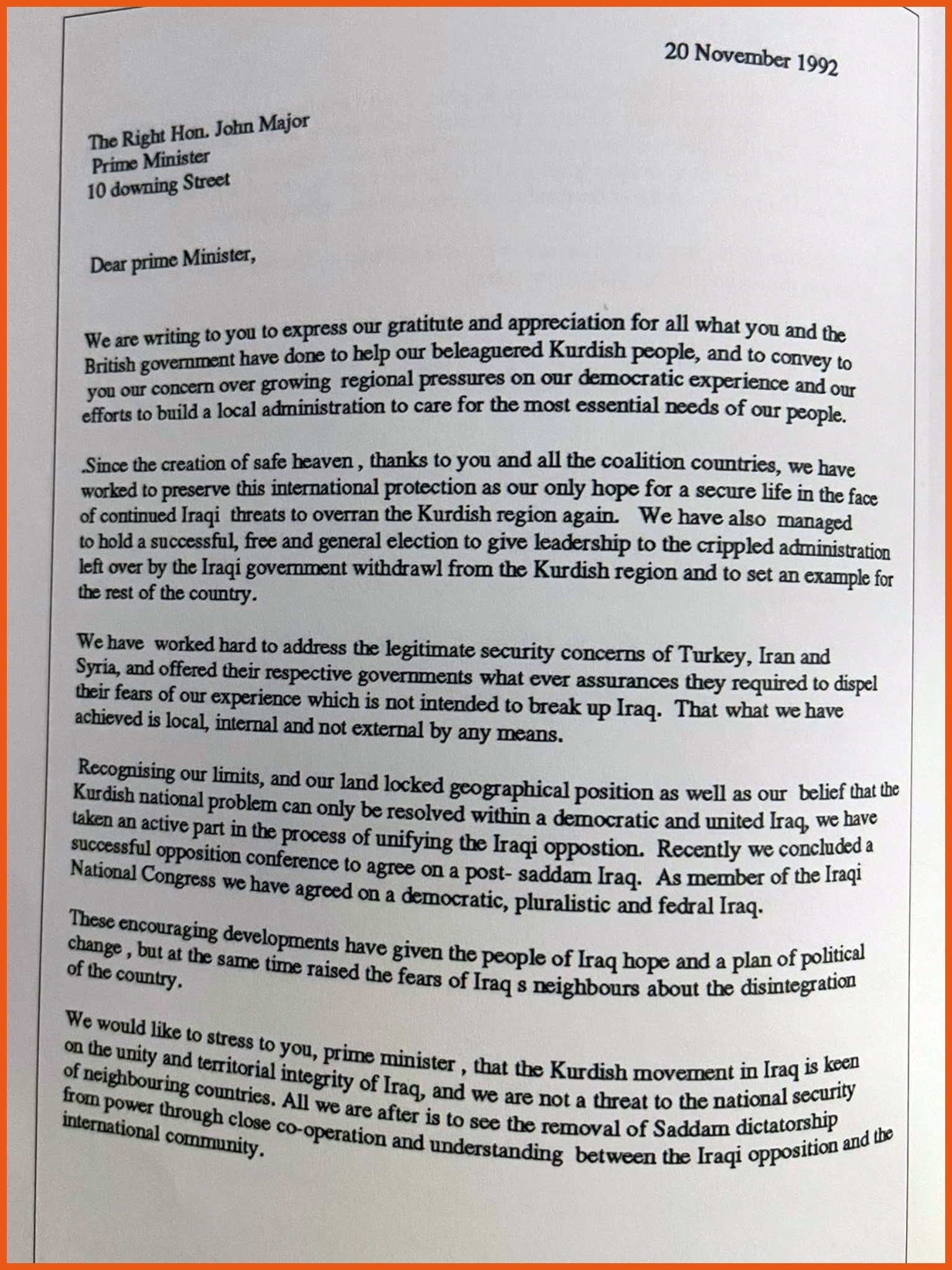 دەقی نووسراوەکە